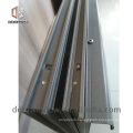 Bronze anodized aluminum windows bottom hinged blinds